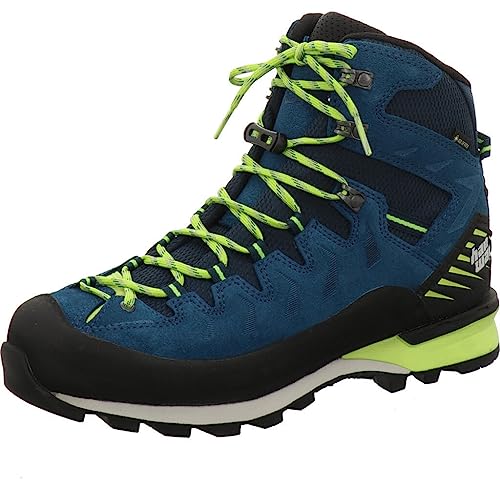 Hanwag M Makra Pro GTX Blau - Gore-Tex Stabiler technischer Herren Gore-Tex Bergschuh, Größe EU 43 - Farbe Seablue - von Hanwag