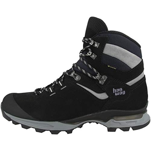 Hanwag M Tatra Light GTX Grau-Schwarz - Gore-Tex Leichter gut dämpfender Herren Trekkingschuh, Größe EU 46 - Farbe Bla von Hanwag