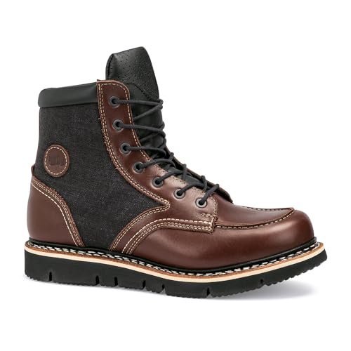 Hanwag M Valepp Braun - Hochwertiger eleganter Herren Leder Freizeitstiefel, Größe EU 45 - Farbe Century - Black von Hanwag