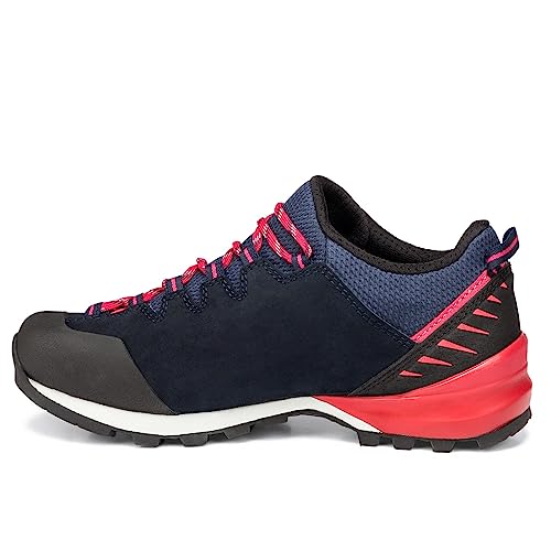 Hanwag W Makra Pro Low Lady GTX Blau - Gore-Tex Robuster wasserdichter Damen Zustiegsschuh, Größe EU 42 - Farbe Navy - von Hanwag