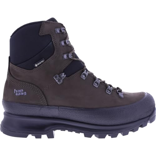 Hanwag | Modell: Nazcat II Wide GTX | Mocca/Black | Leder | Gore-Tex® | Herren Wanderstiefel von Hanwag