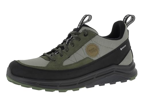 Hanwag Rotpunkt Light Low GTX wasserdichte und leichte Herren Wanderhalbschuhe mit atmungsaktivem Mesh Obermaterial und griffiger Laufsohle | Trekkingschuhe deep Olive EU 43 von Hanwag