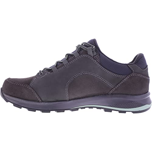 Hanwag W Banks Low Bunion Lady GTX Grau - Gore-Tex Bequemer eleganter Damen Leder Wander-Halbschuh, Größe EU 38 - Farb von Hanwag