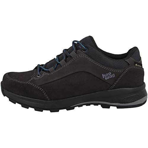 Hanwag W Banks Low Lady GTX Grau - Gore-Tex Niedriger wasserdichter Damen Gore-Tex Wanderschuh, Größe EU 43 - Farbe A von Hanwag