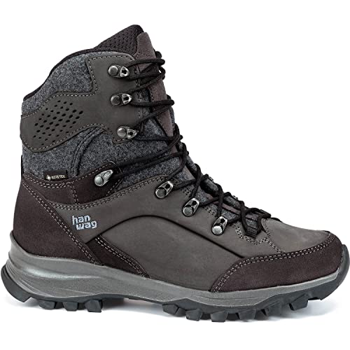 Hanwag W Banks Winter Lady GTX Grau - Gore-Tex Vielseitiger bequemer Damen Winterwanderschuh, Größe EU 39.5 - Farbe As von Hanwag
