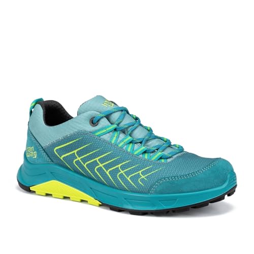 Hanwag W Coastridge Low Lady Blau - Sportlicher wasserdichter Damen Multifunktionsschuh, Größe EU 37.5 - Farbe Icefall - von Hanwag