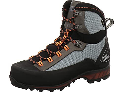 Hanwag W Ferrata Ii GTX Grau-Schwarz - Gore-Tex Wasserfester atmungsaktiver Damen Goretex Bergstiefel, Größe EU 40 - von Hanwag