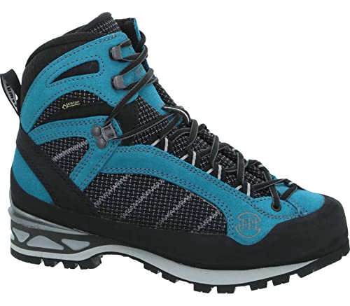 Hanwag W Makra Combi Lady GTX Blau-Schwarz - Gore-Tex Robuster wasserdichter Damen Gore-Tex Bergschuh, Größe EU 37.5 von Hanwag