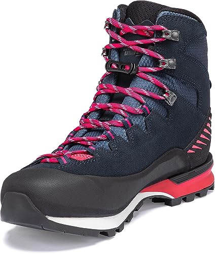 Hanwag W Makra Pro Lady GTX Blau - Gore-Tex Stabiler technischer Damen Gore-Tex Bergschuh, Größe EU 39.5 - Farbe Navy von Hanwag