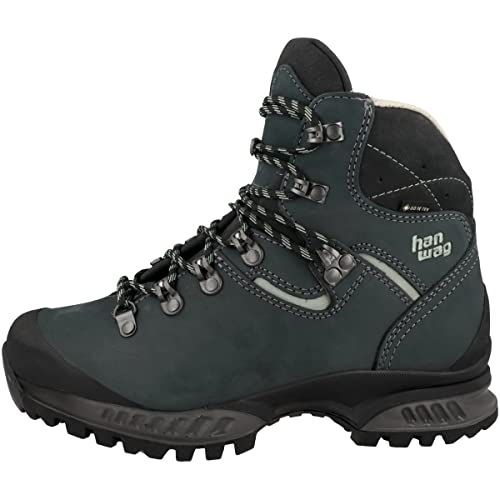 Hanwag W Tatra Ii Lady GTX Grün - Gore-Tex Leichte wasserdichter Damen Trekkingstiefel, Größe EU 42.5 - Farbe Petrol - von Hanwag