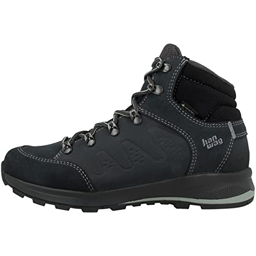 Hanwag W Torsby Lady GTX Blau-Grün - Gore-Tex Halbhoher komfortabler Damen Gore-Tex Wanderschuh, Größe EU 43 - Farbe von Hanwag