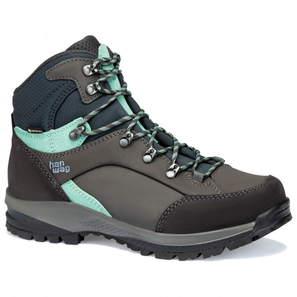 Hanwag - Women's Banks StraightFit Extra GTX - Wanderschuhe Gr 5 grau von Hanwag