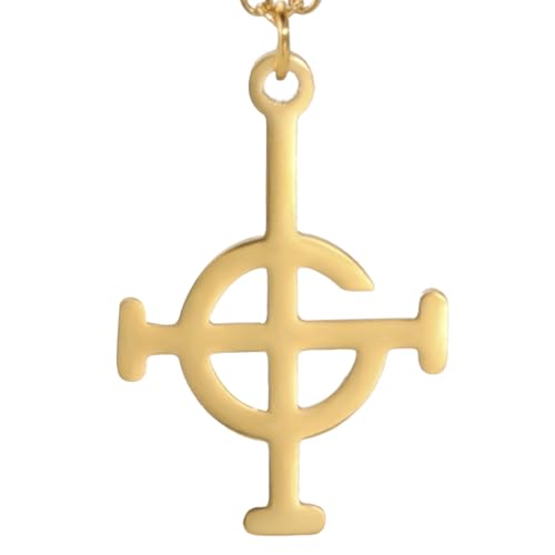 2023 Geist BC namenlos Edelstahl Kreuz Halskette Ghul Band Kette emeritus G Symbol Männer Halsketten Schmuck 2023 Geist BC namenlos Edelstahl Kreuz Halskette Ghul Band Kette emeritus G Symbol Männer Halsketten Schmuck von Hao Wu Xuan