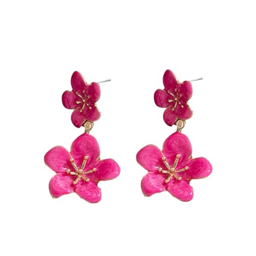 Blume Fuchsia Farbe Emaille Blütenblatt baumeln Post Ohrringe Für Frauen Modeschmuck Romantische Urlaubsaccessoires Geschenke 480 Blume Fuchsia Farbe Emaille Blütenblatt baumeln Post Ohrringe Für Frauen Modeschmuck Romantische Urlaubsaccessoires Geschenke 480 von Hao Wu Xuan