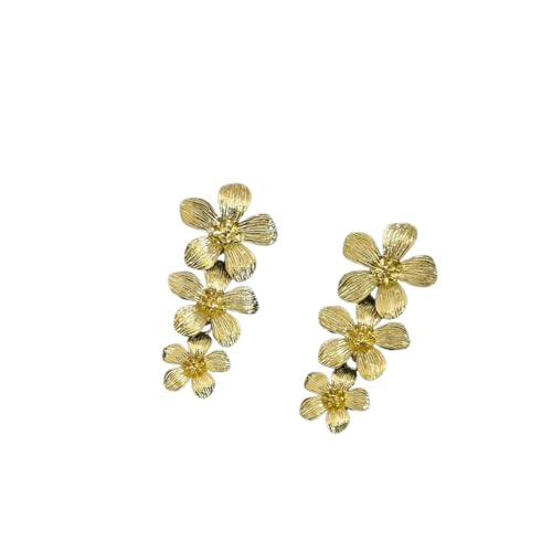 Boho Gold Farbe Übertriebene Blumen Ohrringe für Frauen Vintage Einfache Party Sommer Vaion Schmuck Zubehör Boho Gold Farbe Übertriebene Blumen Ohrringe für Frauen Vintage Einfache Party Sommer Vaion Schmuck Zubehör von Hao Wu Xuan