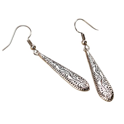 Einzigartige geschnitzte Muster Ohrhänger für Frauen Bohemia Stil Täglicher Gebrauch Ohr Accessoire Antik Silber Farbe Retro Schmuck Einzigartige geschnitzte Muster Ohrhänger für Frauen Bohemia Stil Täglicher Gebrauch Ohr Accessoire Antik Silber Farbe Retro Schmuck von Hao Wu Xuan