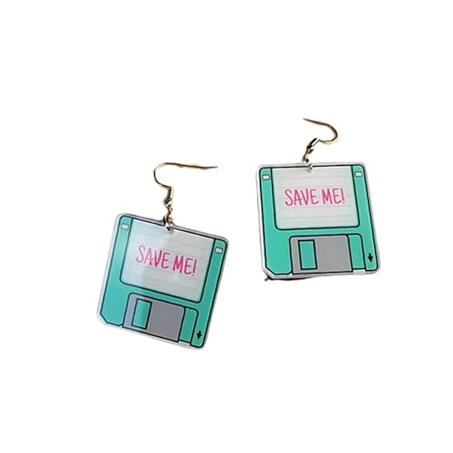 Epoxy Spielkonsole Ohrstecker für Frauen Rosa Klebeband Film Charm Ohrring Party Geschenk Schmuck Pendientes серьги серьги 2023 тренд von Hao Wu Xuan