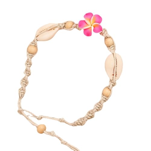 Hao Wu Xuan Boho Seestern Muschel Muschel Perlen Fußkettchen Armband am Bein Ananas Blume Fußkettchen Barfuß Für Frauen Bein Kette Strand Schmuck von Hao Wu Xuan