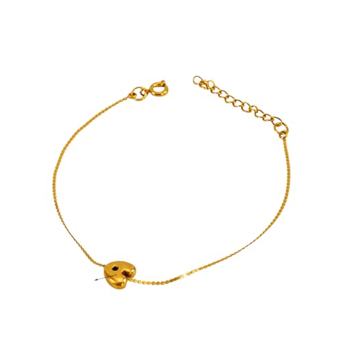 Hao Wu Xuan Charm Bubble Initial Letter Bracelet Armreif für Frauen Verstellbar 2025 Runder Ballon Edelstahl Armband Personalisiertes Geschenk von Hao Wu Xuan