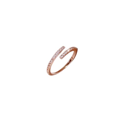 Hao Wu Xuan Minimalistische dünne Ringe für Frauen Hochzeit Brillant Zirkon Vielseitige weibliche Fingerring Schmuck Geschenke Hao Wu Xuan Minimalistische dünne Ringe für Frauen Hochzeit Brillant Zirkon Vielseitige weibliche Fingerring Schmuck Geschenke von Hao Wu Xuan