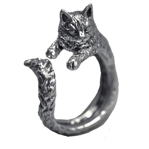 Hao Wu Xuan Vintage Silber Farbe Ring Schrecklich Böse Hexe Eröffnung Ring Cocktail Party Frauen Niedlich Haustier Ring Jahrestag Hao Wu Xuan Vintage Silber Farbe Ring Schrecklich Böse Hexe Eröffnung Ring Cocktail Party Frauen Niedlich Haustier Ring Jahrestag von Hao Wu Xuan