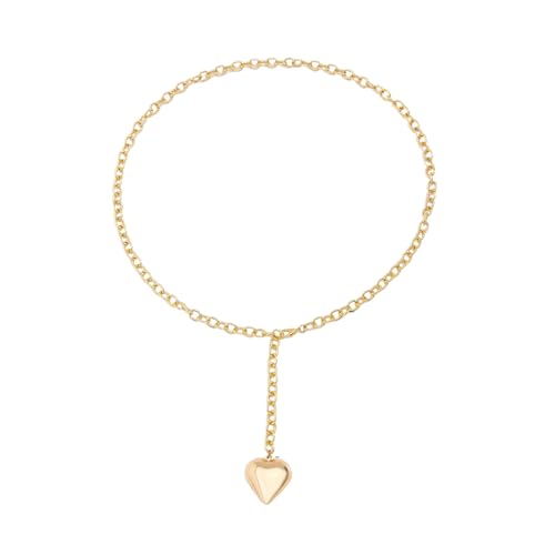 Herz Pendat Schmuck Sets Halskette Armband Geometrie Kette Sets Unquie Für Frauen Party Schmuck Geschenk von Hao Wu Xuan