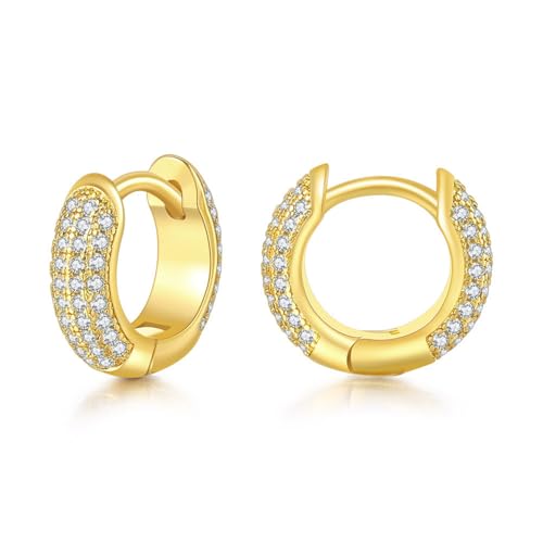 Hiphop Kleine Ohrstecker Creolen Für Männer Runde Ohren Gold Farbe Vereist Schmuck Geschenk Punk Huggie Ohrring Männlich OHE122 Hiphop Kleine Ohrstecker Creolen Für Männer Runde Ohren Gold Farbe Vereist Schmuck Geschenk Punk Huggie Ohrring Männlich OHE122 von Hao Wu Xuan