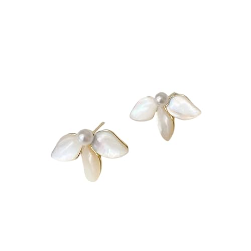 Koreanische Imitation Weiße Perle Blume Ohrstecker Frauen Kleine Einfache Niedliche Drei Blütenblatt Blume Ohrringe Geschenke Schmuck Zubehör Koreanische Imitation Weiße Perle Blume Ohrstecker Frauen Kleine Einfache Niedliche Drei Blütenblatt Blume Ohrringe Geschenke Schmuck Zubehör von Hao Wu Xuan