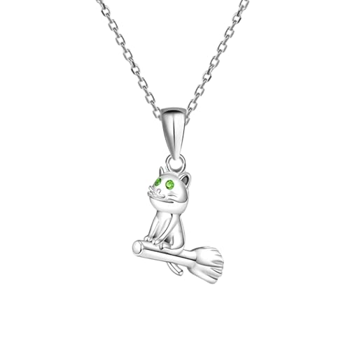 Kreative Cartoon Fliegende Katze Anhänger Halskette Für Frauen Mode Damen Party Schmuck Niedliche Mädchen Accessoires Geburtstagsgeschenke von Hao Wu Xuan