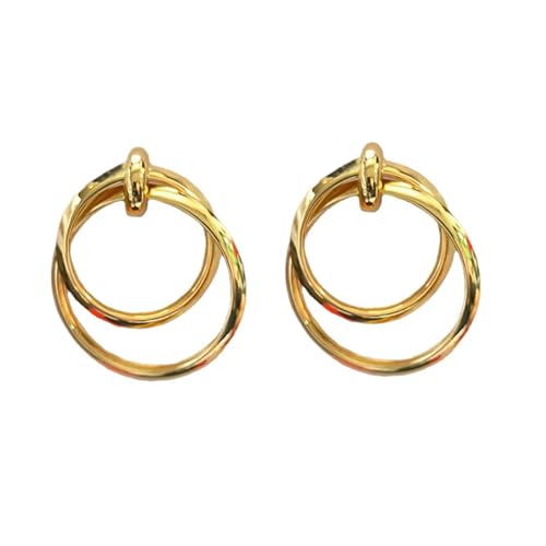 Kreise Anhänger Choker Post Ohrringe Set Für Frauen Modeschmuck Trendige Stile Halskette Urlaubsaccessoires 487 von Hao Wu Xuan