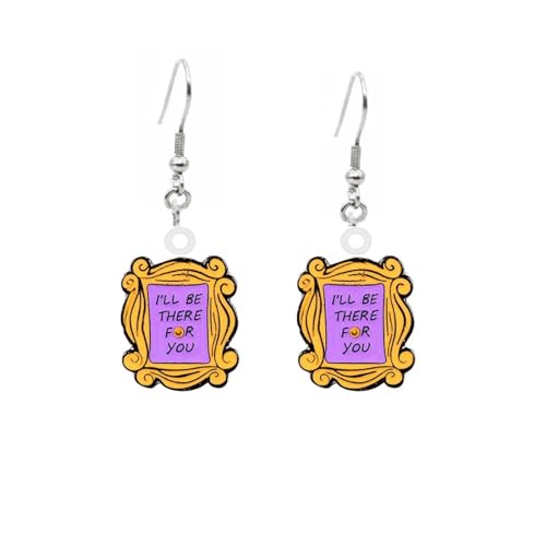 Lustige Freunde Tropfen Ohrringe Für Frauen Niedliche Kawaii Sofa Hummer Classic Film Anhänger Ohrschmuck pendientes серьги von Hao Wu Xuan