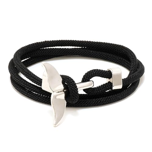 Mehrschichtig 4mm Milan Seil Wikinger Armband Charm Wal Hai Braclet für Männer/Frauen Ocean Series Armband Schmuck von Hao Wu Xuan