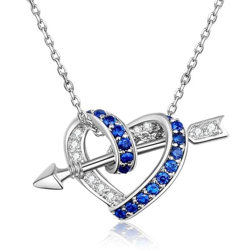 Mode Liebe Schwert Halskette Exquisiter Pfeil Piercing Herz Romantische Liebesgeschichte Anhänger Liebe auf den ersten Blick Geschenk Mode Liebe Schwert Halskette Exquisiter Pfeil Piercing Herz Romantische Liebesgeschichte Anhänger Liebe auf den ersten Blick Geschenk von Hao Wu Xuan