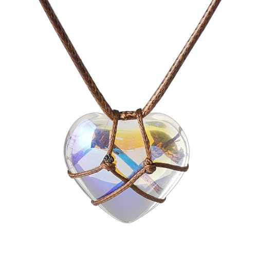 Mode süße Puppe schöne Prinzessin Liebe Meerjungfrau Ji Kristall Pfirsich Herz Wunsch Halskette Glück Prinzessin Wächter Anhänger Geschenk von Hao Wu Xuan