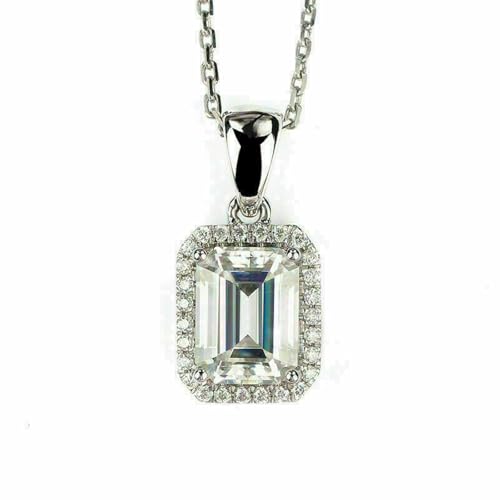 Moderne Mode Kubische Halskette für Frauen Luxus Rechteck Kristall Weibliche Anhänger Halskette Hochzeit Schmuck Bulk von Hao Wu Xuan