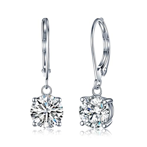 Ohrringe für Frauen mit kubischem Anhänger Einfaches Design Weibliche Ohrringe Temperament Accessoires Ausgefallenes Geschenk von Hao Wu Xuan