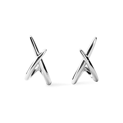 Ohrstecker für Frauen Trendige einfache minimalistische Kreuzung Ohrring Geschenke Aretes de Mujer Bisuteria Aretes Mujer Moda von Hao Wu Xuan