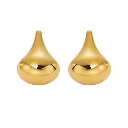 Vergoldete Kürbis Wasser Tropfen Anhänger Halskette Ohrringe Anlaufen frei Edelstahl Vintage Exquisites Schmuckset Vergoldete Kürbis Wasser Tropfen Anhänger Halskette Ohrringe Anlaufen frei Edelstahl Vintage Exquisites Schmuckset von Hao Wu Xuan