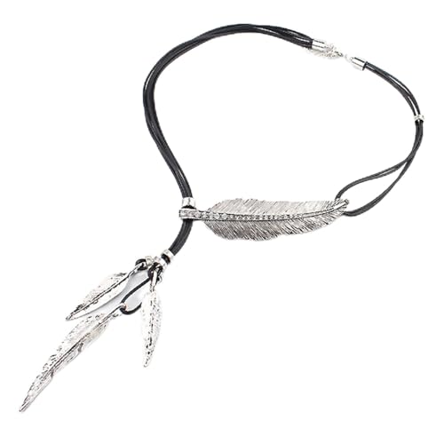 Verkauf Mode Böhmische Frauen Mädchen Feder Antik Vintage Zeit Halskette Pullover Kette Anhänger Schmuck Geschenke von Hao Wu Xuan