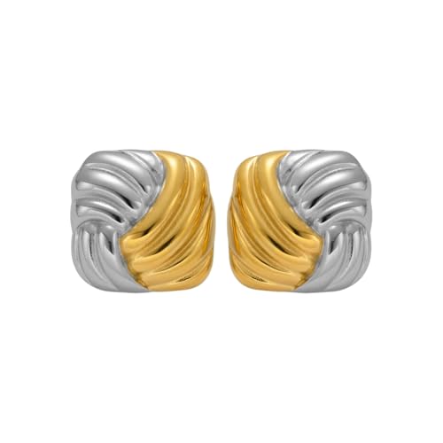 Vintage Französische Geometrie Quadratische Ohrringe Vergoldete hypoallergene Edelstahl Designer Luxusschmuck für Frauen Vintage Französische Geometrie Quadratische Ohrringe Vergoldete hypoallergene Edelstahl Designer Luxusschmuck für Frauen von Hao Wu Xuan