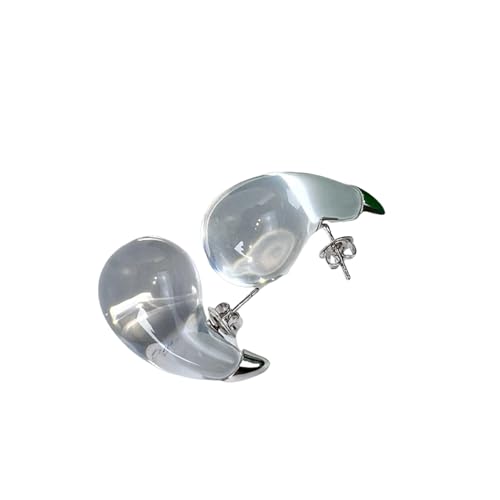 Vintage Transparent Harz Große Ohrringe Klarer Wassertropfen Eleganter klobiger Schmuck Geschenk für Frauen Französisch 2024 Vintage Transparent Harz Große Ohrringe Klarer Wassertropfen Eleganter klobiger Schmuck Geschenk für Frauen Französisch 2024 von Hao Wu Xuan