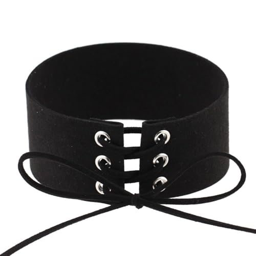 est fashion accessoires Samt Choker Halskette Breite Wildleder Tie Up für Paar Liebhaber est fashion accessoires Samt Choker Halskette Breite Wildleder Tie Up für Paar Liebhaber von Hao Wu Xuan