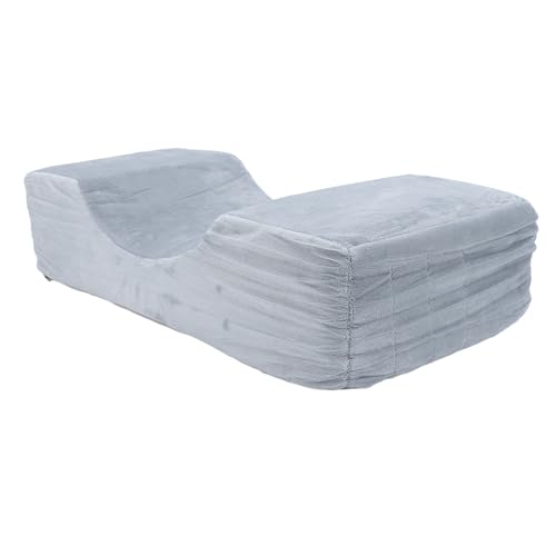 Haofy Erweiterung des Laschenkissens aus Samt -Augenladern (GRAY) von Haofy