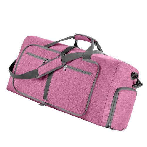 Haofy Klappkurve mit Sporttasche Vergleich mit Canvas -Schuhen für Frauen Tasche - Pink 440g Elegantes Design (PINK) von Haofy