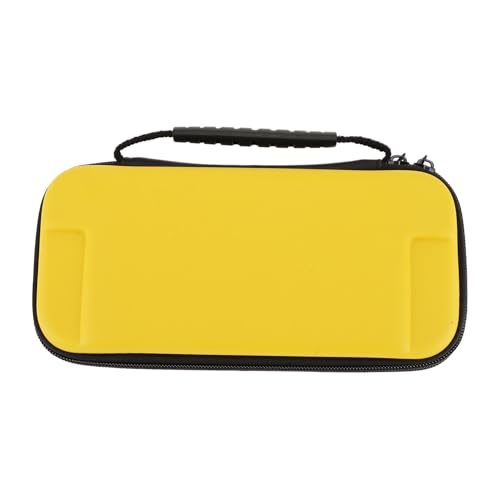 Haofy Schutzkoffer der Schutzkonsole, Leichter Tragbarer Speicher für Lite mit 10 Spielkartensteckplätzen (Yellow) von Haofy
