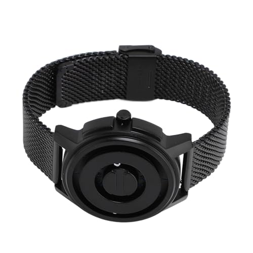 Magnetische Levitation Uhr mit schwimmenden Perlen 30 m wasserdicht Edelstahlgurt Quarzuhr für Herren und Damen, täglicher Gebrauch, Büro, Freizeit von Haofy