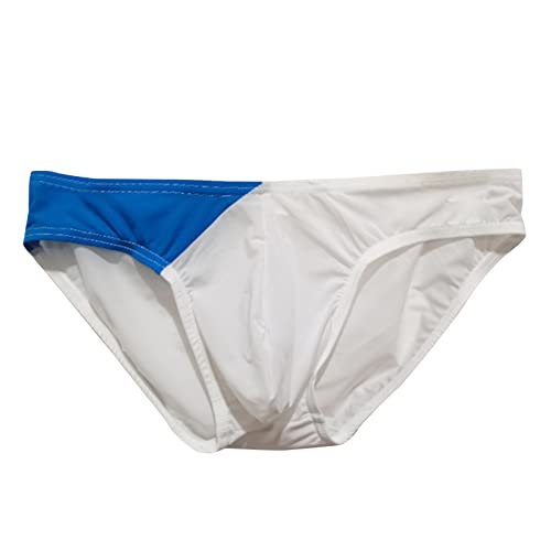 Badeslip Herren Enge Badehose Kurze Schwimmhose Kordelzug Stretch Badestring Männer Slips Schnelltrocknend Sommer Shorts Badeshorts für Wassersport Sommer Surf Shorts Strand Freizeithose von Haohon