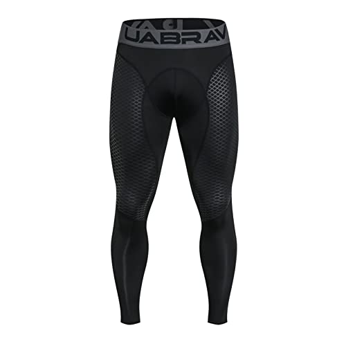 Herren Thermo Unterhose Lang Männer Skiunterwäsche Thermounterwäsche Funktionsunterwäsche Thermohose Unterwäsche Winter Gefüttert Ski Thermounterhose Warme Lang mit Innenfleece Thermo-Leggings von Haohon