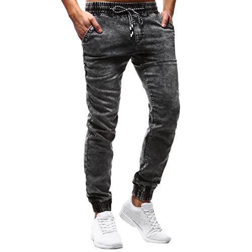 Jogginghose Herren Jeans Optik Schwarz Freizeithose Jeanshose Jeans Jogginghose Sweathose in Jeansoptik Jeans-Herren Slim Fit Herren-Hose Cargohose Hosen Männer Herrenhose Sommer Löchern Jogginghose Herren Jeans Optik Schwarz Freizeithose Jeanshose Jeans Jogginghose Sweathose in Jeansoptik Jeans-Herren Slim Fit Herren-Hose Cargohose Hosen Männer Herrenhose Sommer Löchern von Haohon