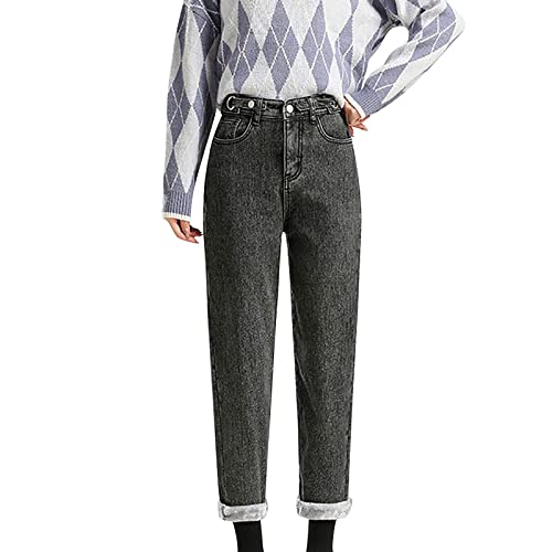 Thermo Jeans Damen Fleece Gefüttert Thermohose Warm High Waist Thermojeans Winter Dicke Skinny Jeans Slim Fit Denim Leggings Jegging für Frauen Innenfleece Winterhose Stretch Warm Jeans Jeanshose Thermo Jeans Damen Fleece Gefüttert Thermohose Warm High Waist Thermojeans Winter Dicke Skinny Jeans Slim Fit Denim Leggings Jegging für Frauen Innenfleece Winterhose Stretch Warm Jeans Jeanshose von Haohon